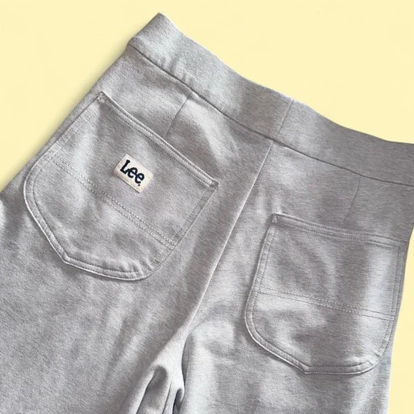 Lee Gray Casual Wide-Leg Bottoms - Picture 4 of 4